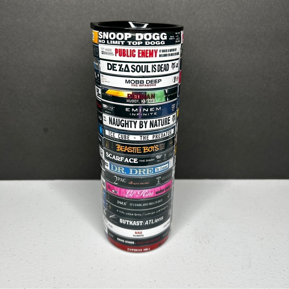 Mixed Tape Drink Tumbler